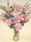Pretty and Pink  Peonies and Lilies